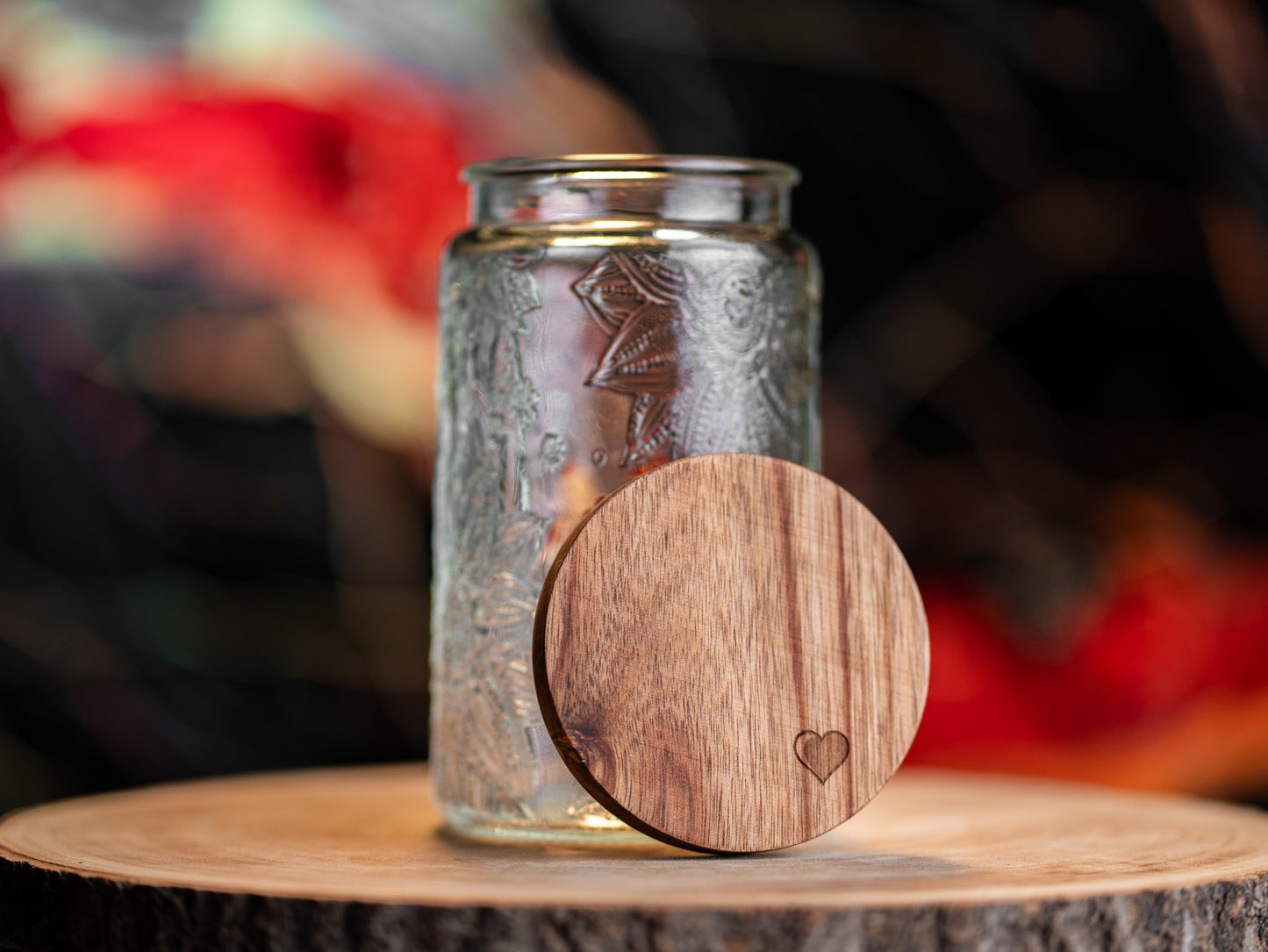 Glass Coffee Jar