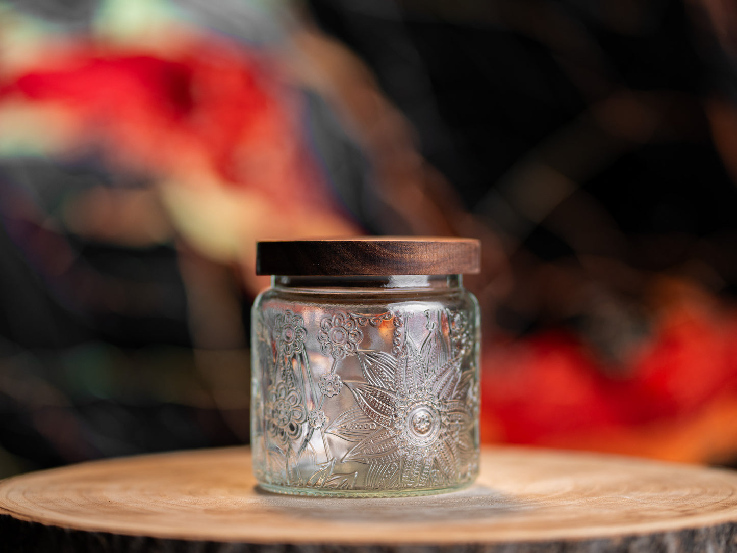 Glass Coffee Jar